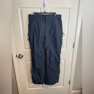 Columbia Charcoal Grey Insulated Snow Pants XL